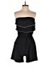 Assorted Brands Solid Black Romper Size S - photo 1