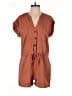 Sanctuary 100% Lyocell Solid Brown Romper Size S - photo 1