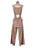 H&M Animal Print Brown Jumpsuit Size 14 - photo 2
