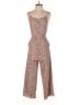 H&M Animal Print Brown Jumpsuit Size 14 - photo 1