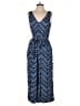 Gap Chevron-herringbone Blue Jumpsuit Size M - photo 1