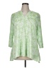 Ruby Rd. Paisley Green 3/4 Sleeve Blouse Size XL - photo 1