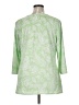 Ruby Rd. Paisley Green 3/4 Sleeve Blouse Size XL - photo 2