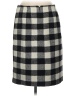 Talbots Outlet Checkered-gingham Gray Casual Skirt Size 6 - photo 2
