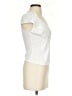 Shein White Short Sleeve Blouse Size S - photo 4