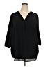 Torrid Black 3/4 Sleeve Blouse Size 2X Plus (2) - photo 1