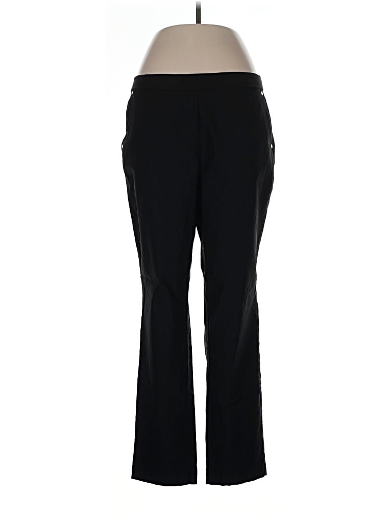 Pre-owned Anne Klein Dress Pants In Black
