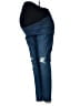 Isabel Maternity Stars Blue Jeans Size 6 Maternity - photo 1