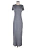 Assorted Brands Solid Gray Casual Dress Size M - photo 1