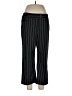 Chico's Stripes Black Casual Pants Size Lg (2) - photo 1