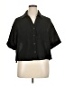 Cider 100% Polyester Black 3/4 Sleeve Blouse Size 0X - photo 1