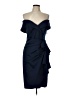 Xscape Blue Cocktail Dress Size 10 (petite) - photo 1
