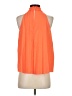 A.L.C. Orange Sleeveless Blouse Size 4 - photo 2