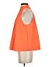 A.L.C. Orange Sleeveless Blouse Size 4 - photo 5