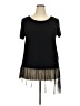 Torrid 100% Polyester Black Short Sleeve Top Size 2X Plus (2) - photo 1