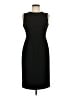 Calvin Klein Solid Black Cocktail Dress Size 6 - photo 1