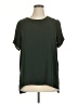 DR2 100% Polyester Green Short Sleeve Blouse Size XL - photo 1