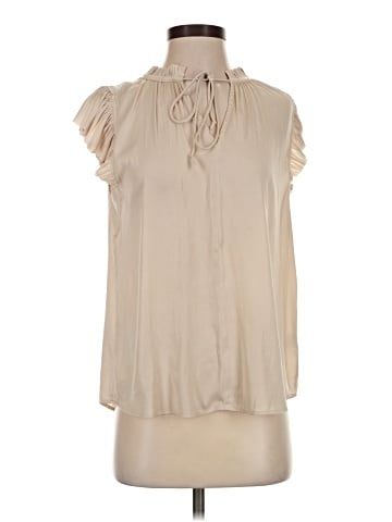 Pookie & Sebastian Short Sleeve Blouse (view 1)