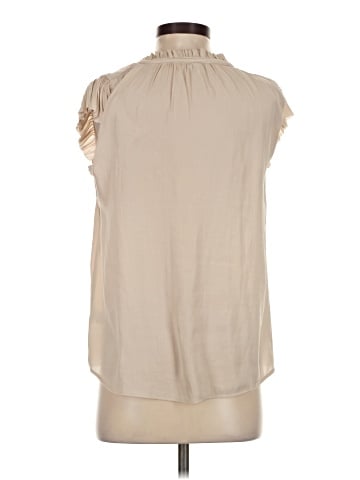 Pookie & Sebastian Short Sleeve Blouse (view 2)