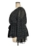 West K 100% Polyester Polka Dots Black 3/4 Sleeve Blouse Size XXL - photo 5