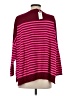Mersea Stripes Burgundy Pullover Sweater Size P (petite) - photo 2