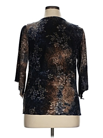 Essentials 3/4 Sleeve Blouse (view 2)