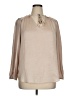 T Tahari 100% Polyester Tan 3/4 Sleeve Blouse Size 1X - photo 1