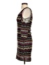 Dots Graphic Brown Casual Dress Size S - photo 5