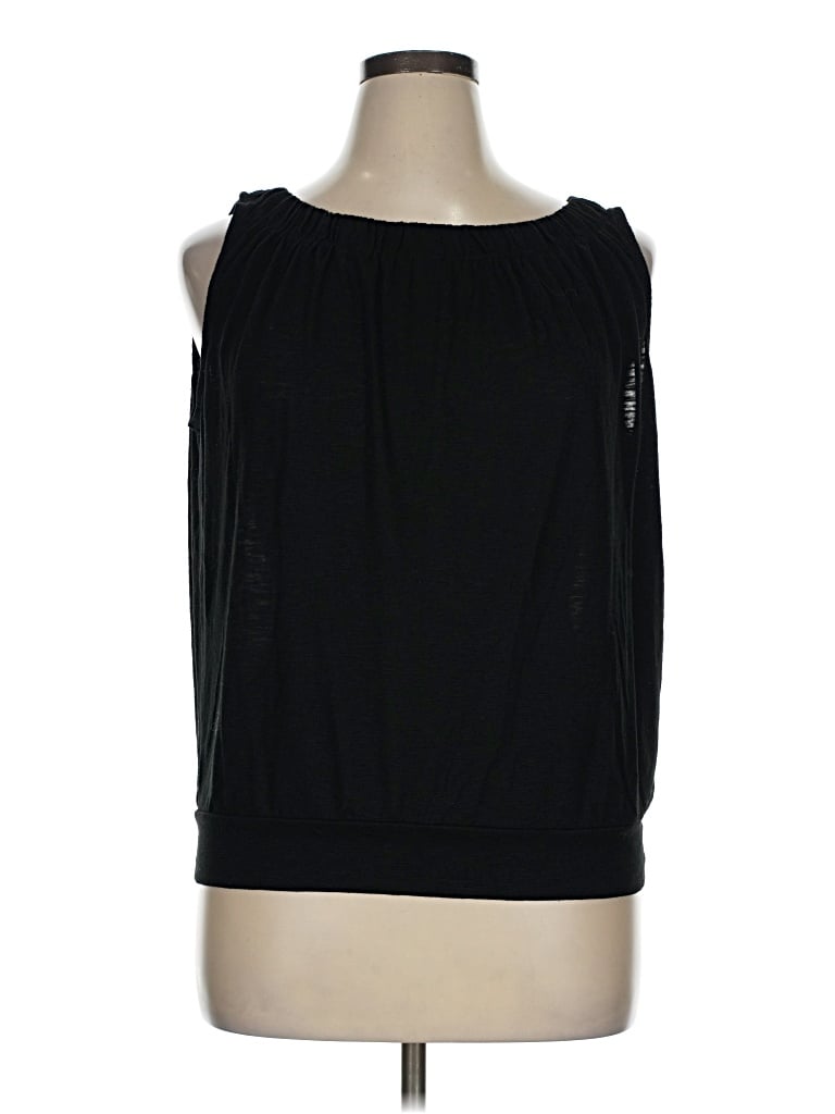 Pre-owned Lularoe Sleeveless Blouse In Black