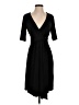 Tahari Solid Black Cocktail Dress Size S - photo 1