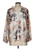 Assorted Brands 100% Polyester Ivory 3/4 Sleeve Blouse Size L - photo 1