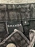 Ghanda 100% Cotton Black Jeans Size 6 - photo 4