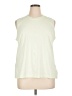 Athleta Ivory Sleeveless T-Shirt Size 1X - photo 1
