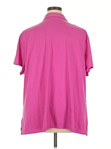 Just My Size Short Sleeve Blouse (view 2)
