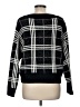 Crown & Ivy Plaid Black Pullover Sweater Size M - photo 2