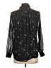 UNTUCKit 100% Polyester Stars Black Long Sleeve Blouse Size 10 - photo 2