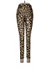 Unbranded Animal Print Gold Leggings Size M - photo 1