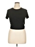 Curves Black Short Sleeve T-Shirt Size 1X - photo 1