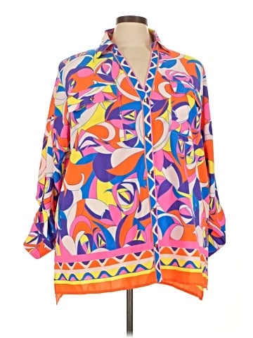 River Island 3/4 Sleeve Blouse (view 1)