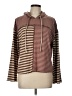 Hem & Thread Brown Long Sleeve Blouse Size L - photo 1