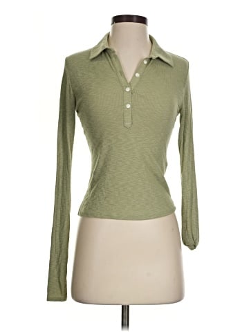 Rag & Bone Long Sleeve Polo (view 1)