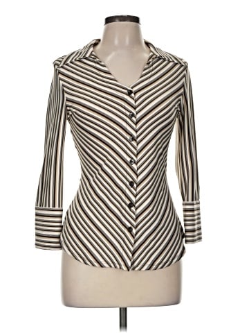 Anxiety Long Sleeve Button-Down Shirt (view 1)