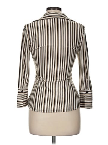 Anxiety Long Sleeve Button-Down Shirt (view 2)