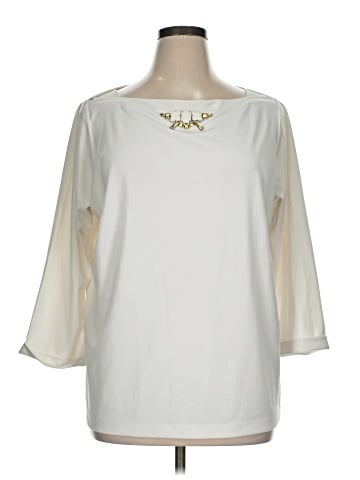 Jones New York 3/4 Sleeve T-Shirt (view 1)