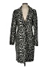 Maison Cinqcent Animal Print Black Coat Size S - photo 1