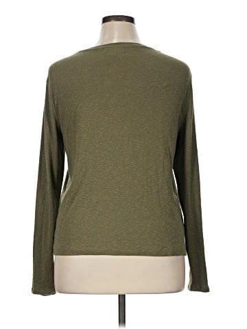 Marled Essentials Pullover Sweater (view 2)
