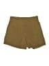 Babaton Solid Tan Khaki Shorts Size 6 - photo 1