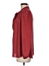 Bellatrix 100% Polyester Burgundy Long Sleeve Blouse Size M - photo 5