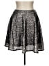 Double Zero Metallic Silver Formal Skirt Size L - photo 1