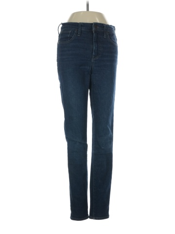 Madewell Tall 9" Mid-Rise Skinny Jeans in Orland Wash: TENCEL&trade; Denim Edition (view 1)